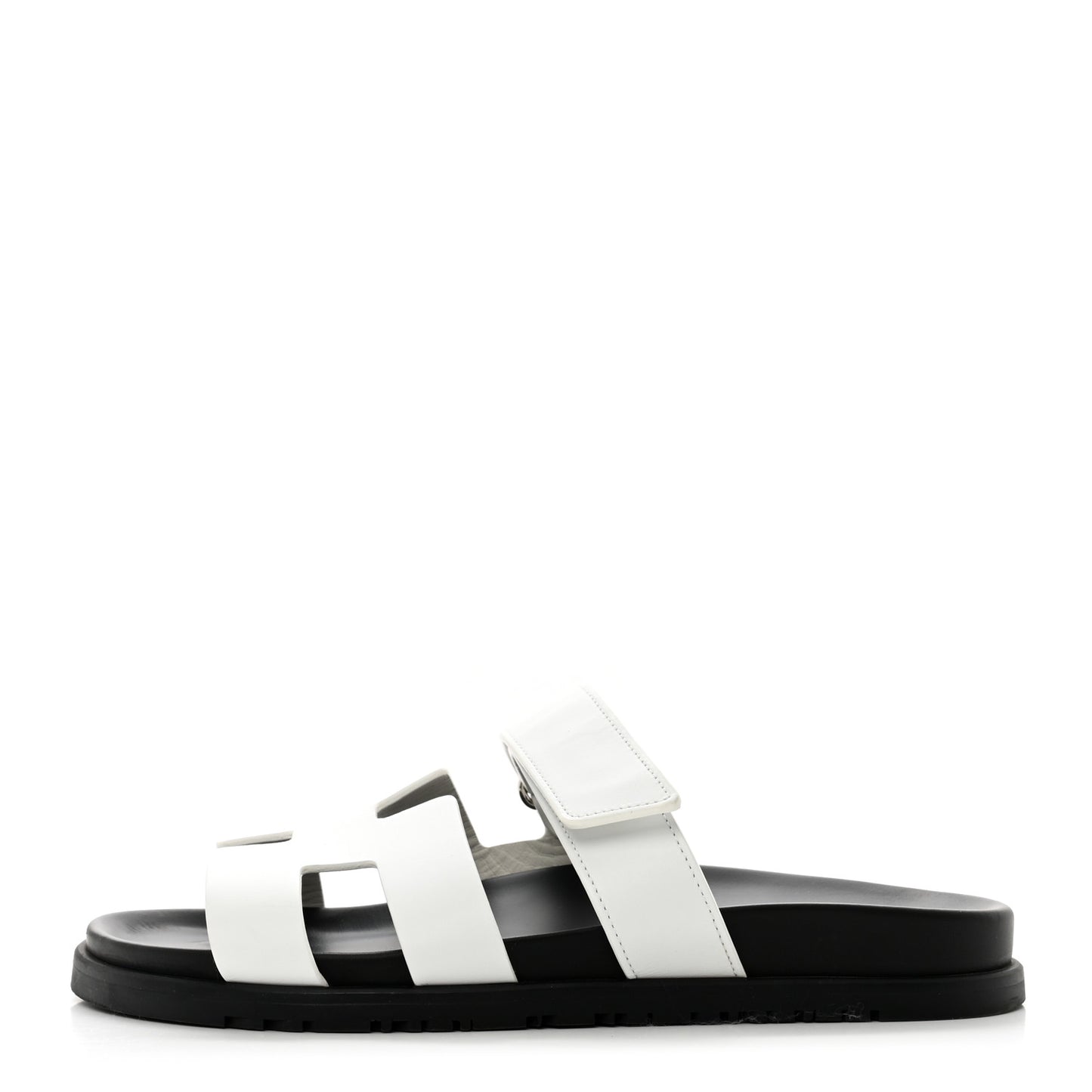 Calfskin Womens Chypre Sandals 40 White
