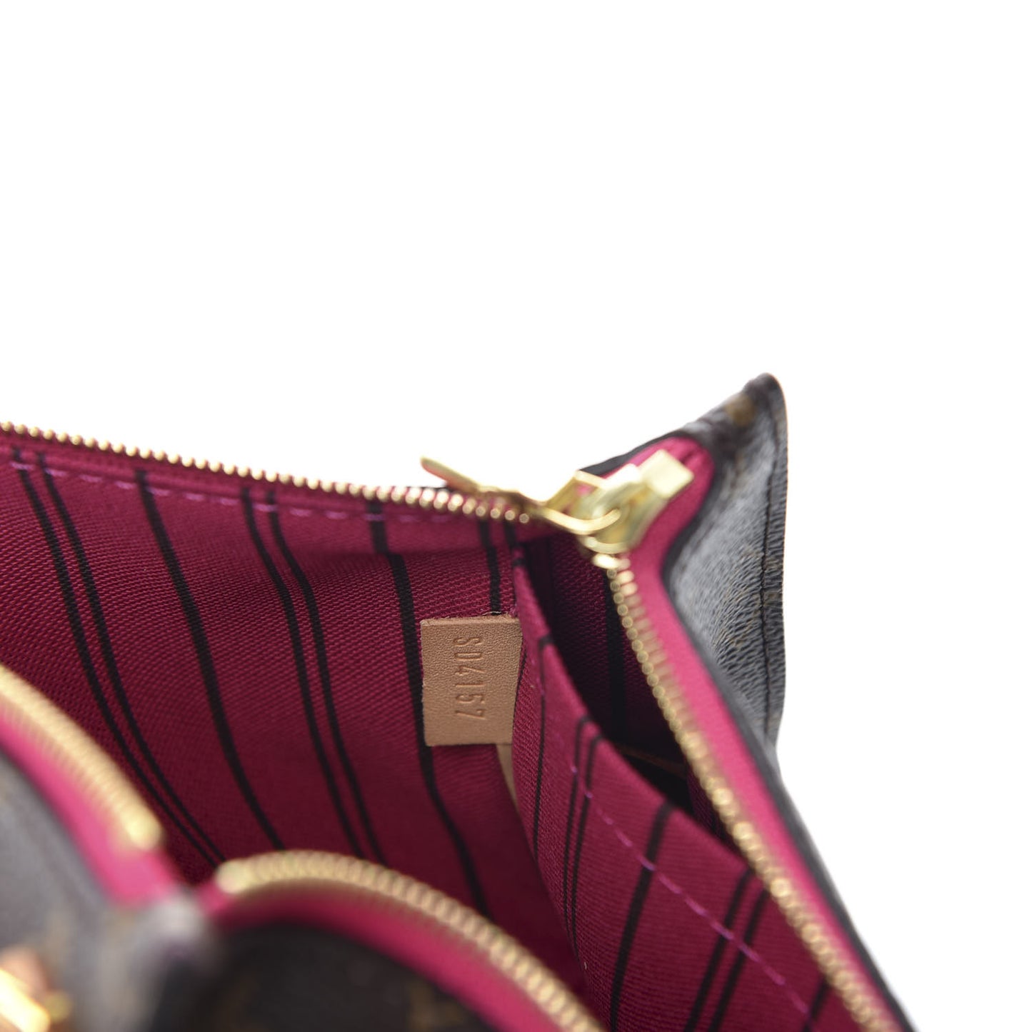 Monogram Neverfull MM GM Pochette Pivoine