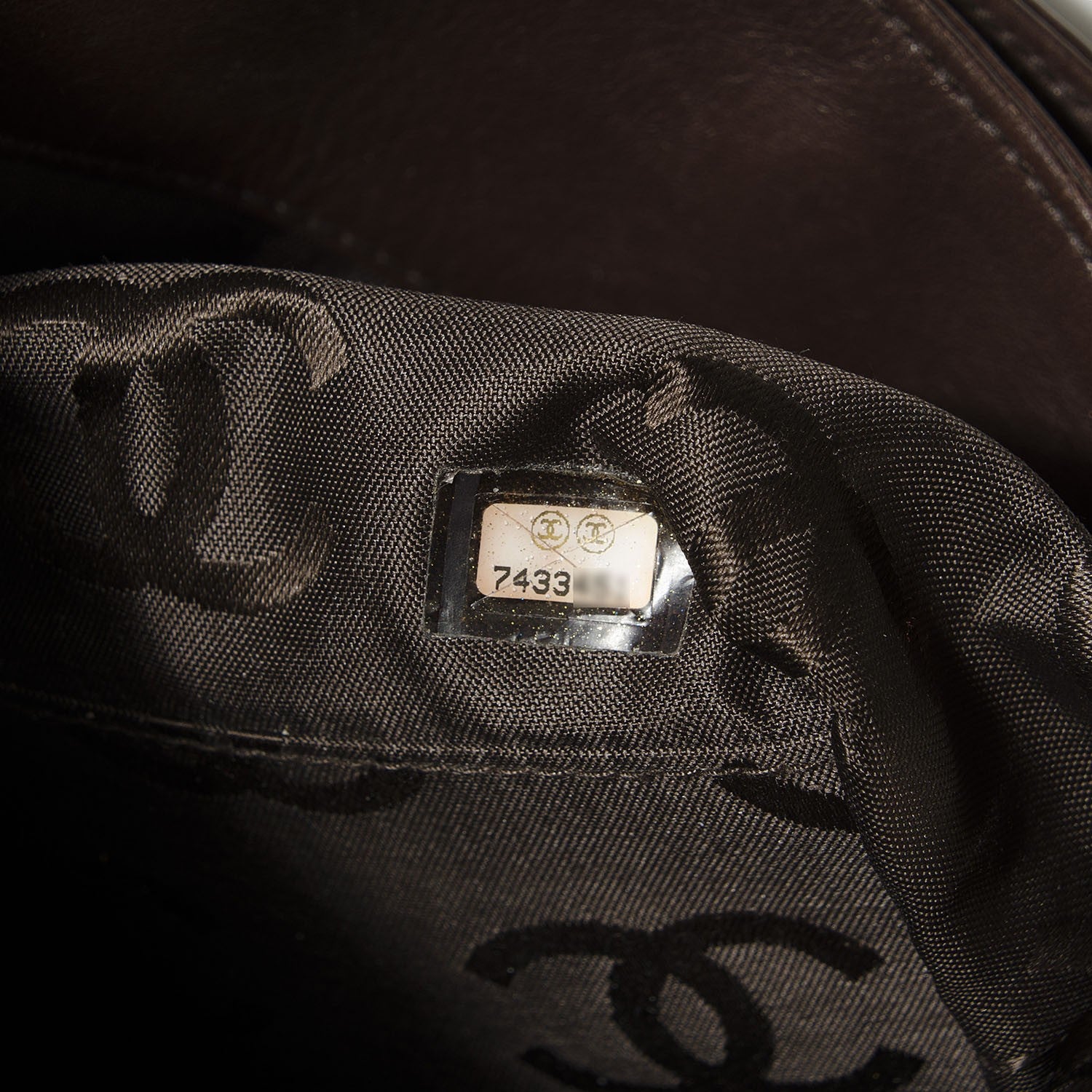 Chanel Deerskin Shoulder Bag Brown 6 of 7