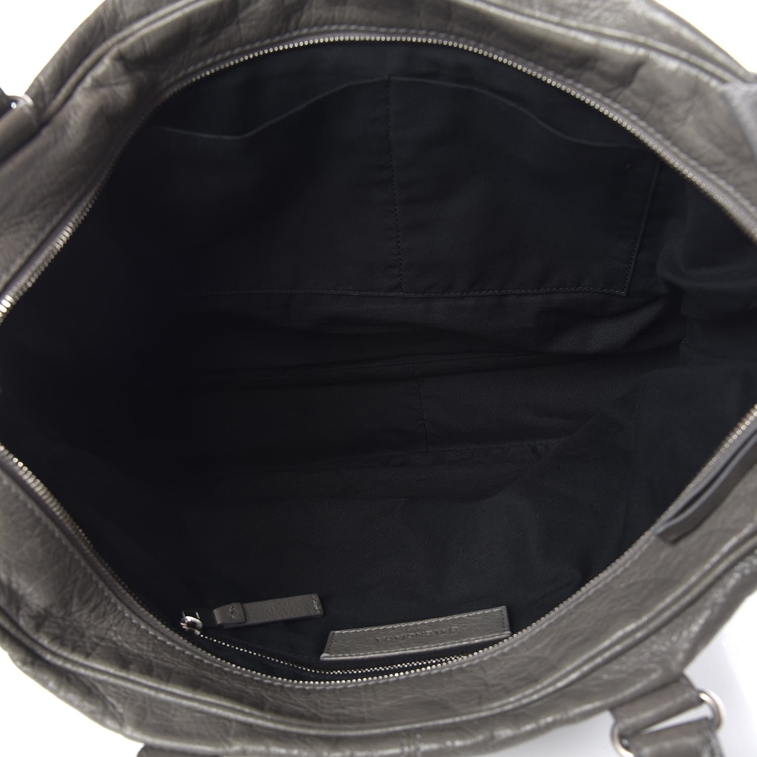 Balenciaga Agneau Classic Hardware Mens Mini Folder Gris Fumee 7 of 10