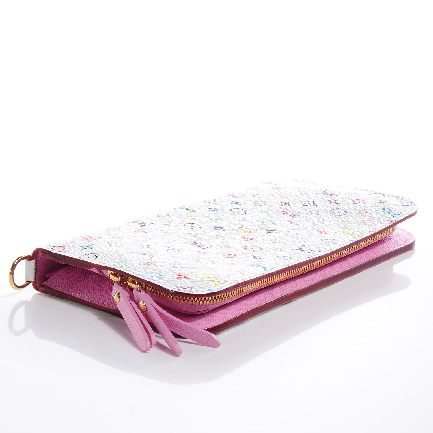 Louis Vuitton Monogram Multicolor Insolite Wallet Litchi 4 of 8
