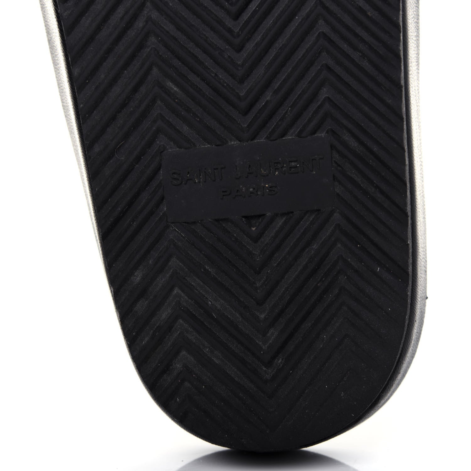 Saint Laurent Lambskin Joan Slide Sandals 39 Burgundy 10 of 11