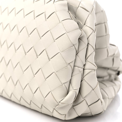 Bottega Veneta Nappa Maxi Intrecciato The Pouch Oversized Clutch Plaster 9 of 9