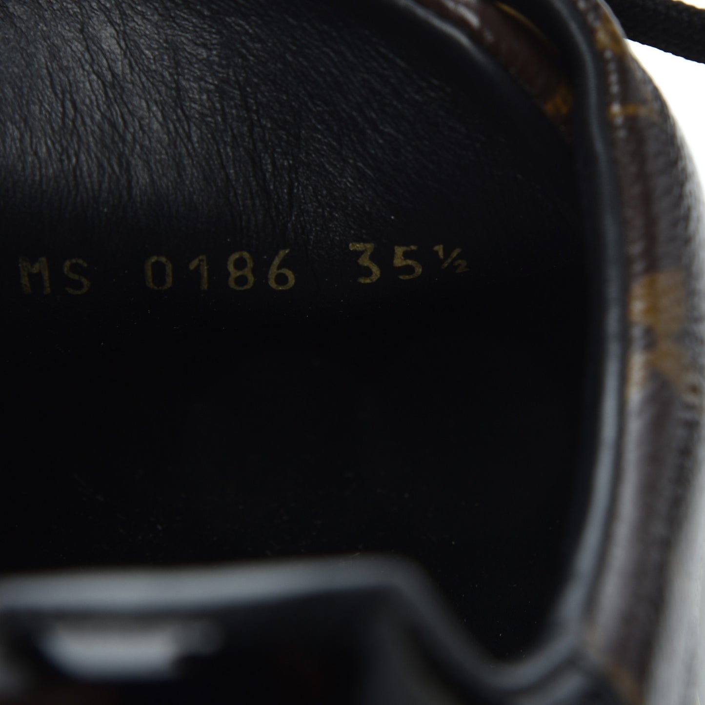 Patent Monogram Frontrow Sneakers 35.5