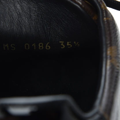 Louis Vuitton Patent Monogram Frontrow Sneakers 35.5 8 of 8