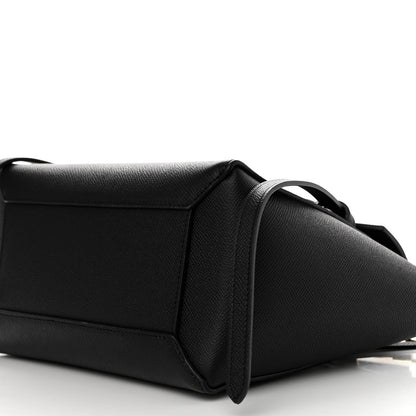 Celine Grained Calfskin Micro Belt Bag Black 10 of 11