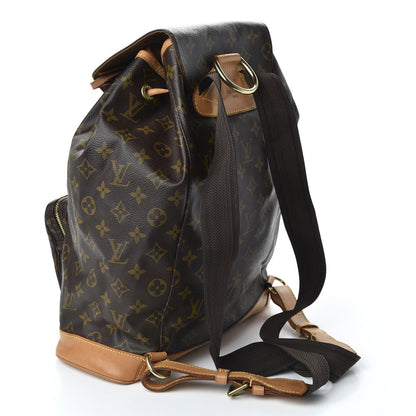Louis Vuitton Monogram Montsouris GM Backpack 2 of 8