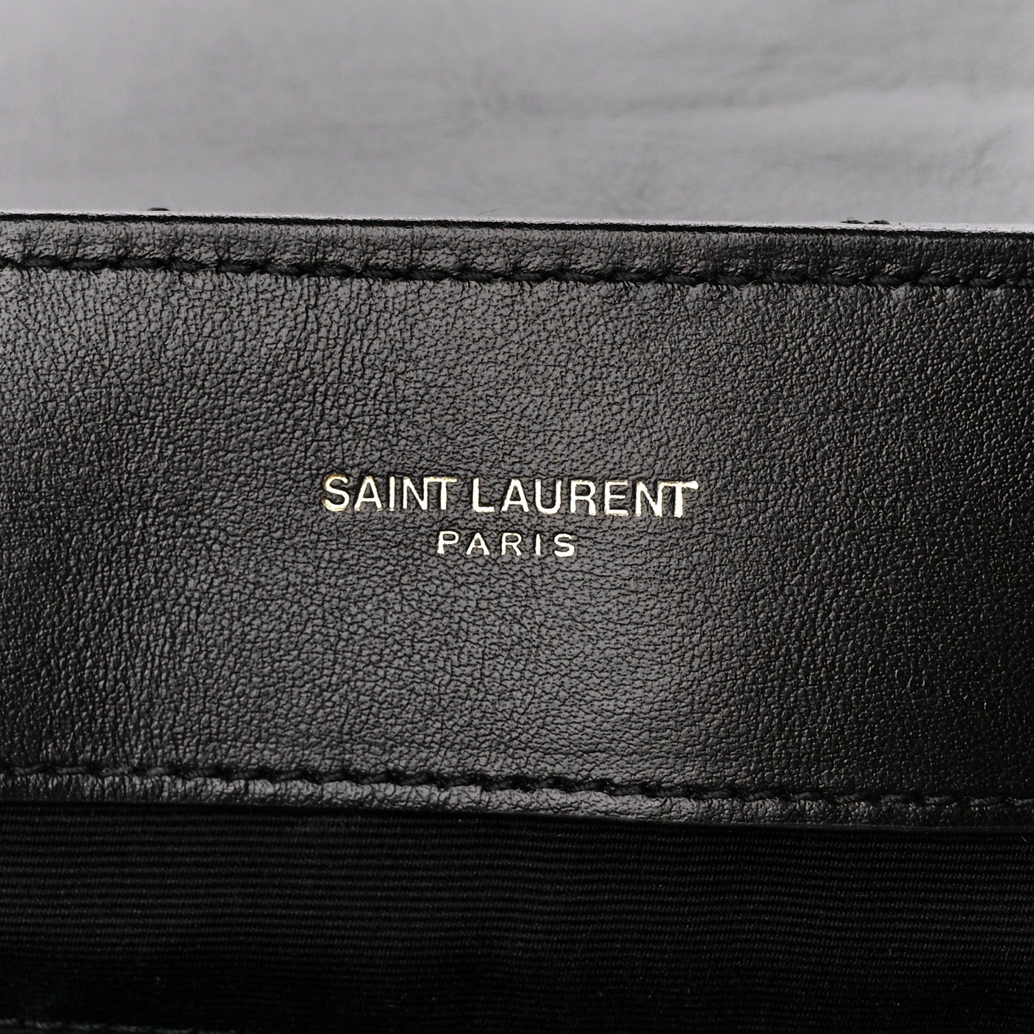 Saint Laurent Calfskin Y Quilted Monogram Large Loulou Chain Satchel Black 7 of 12