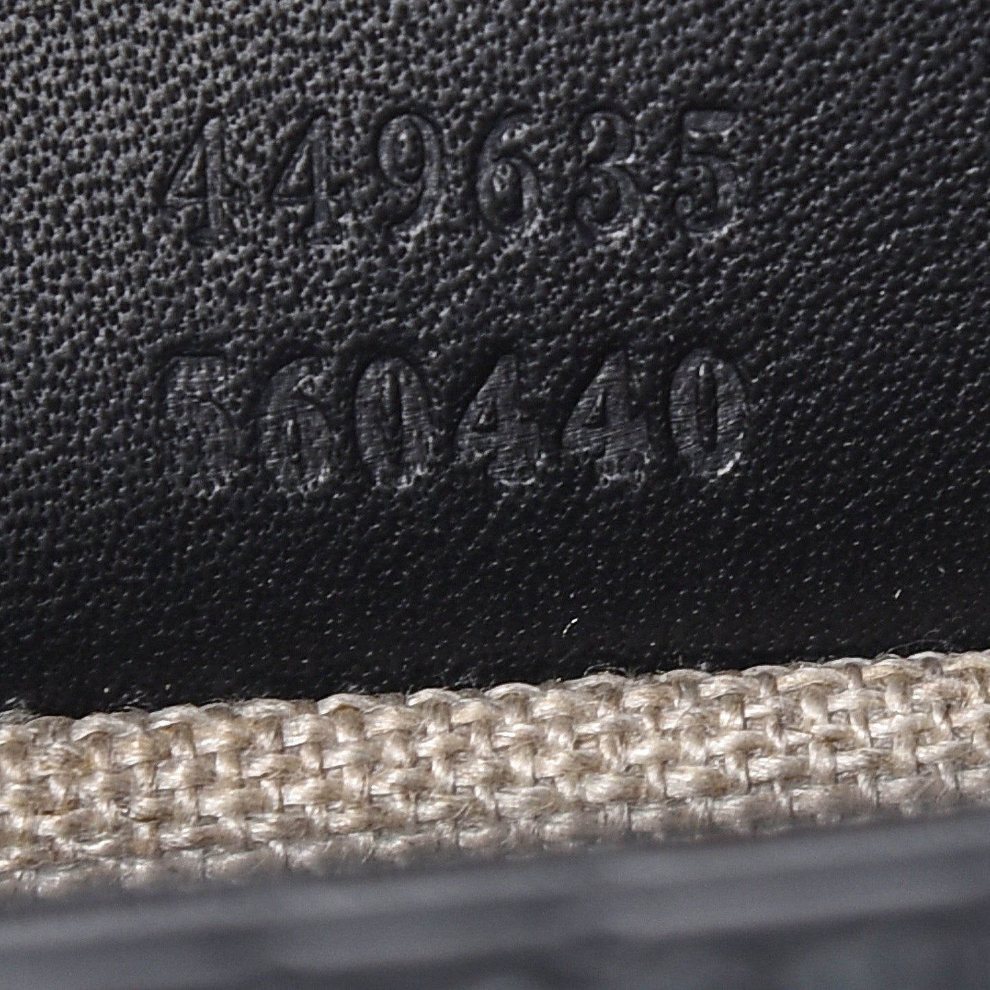 Microguccissima Medium Emily Chain Shoulder Bag Black