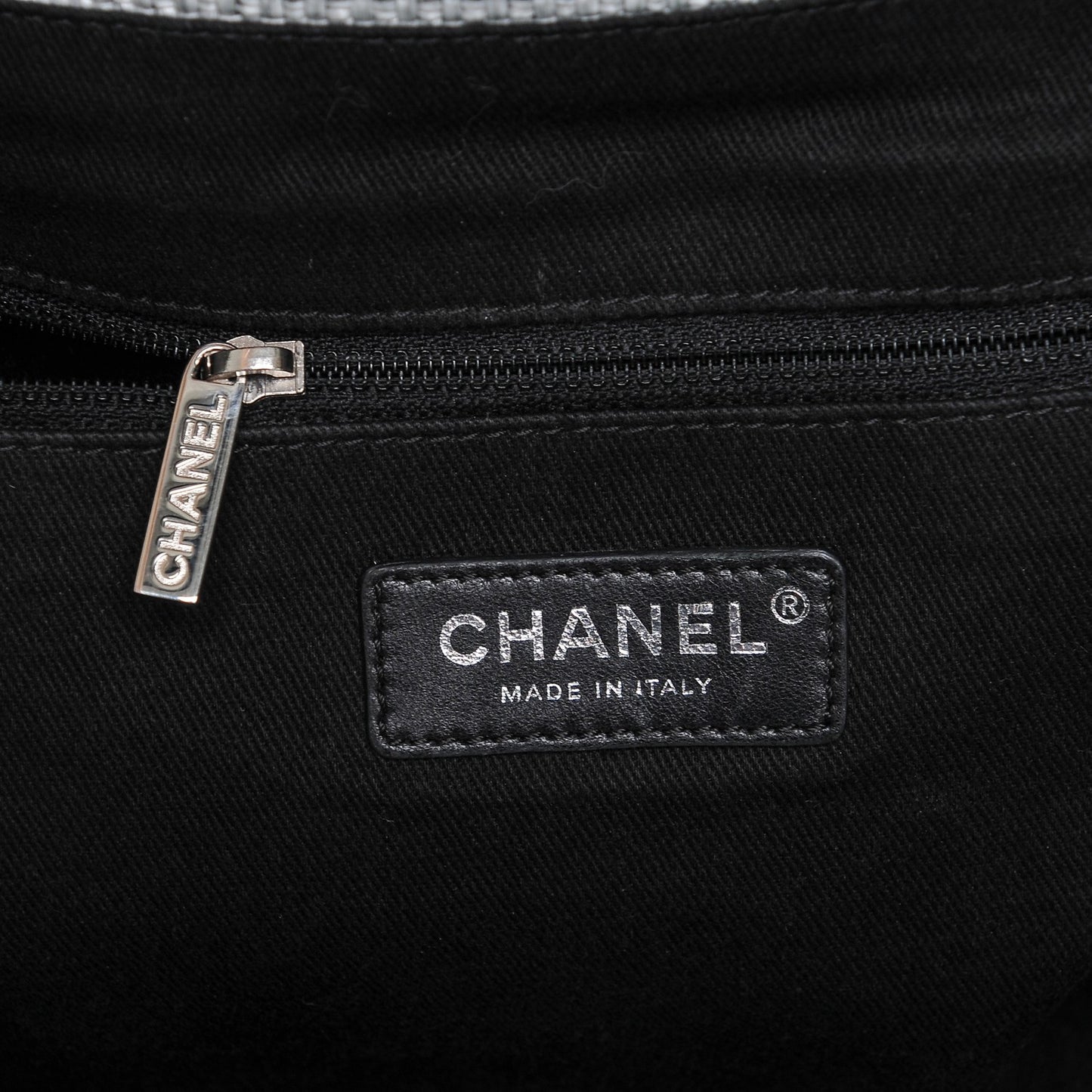 Canvas Large Deauville Tote Grey