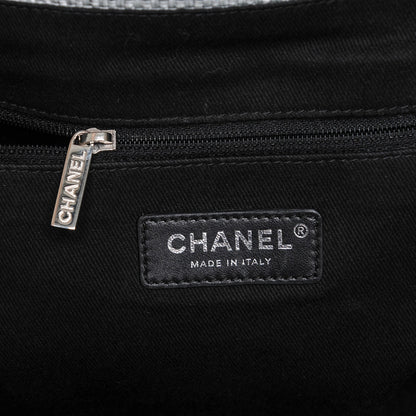 Chanel Canvas Large Deauville Tote Grey 6 of 7