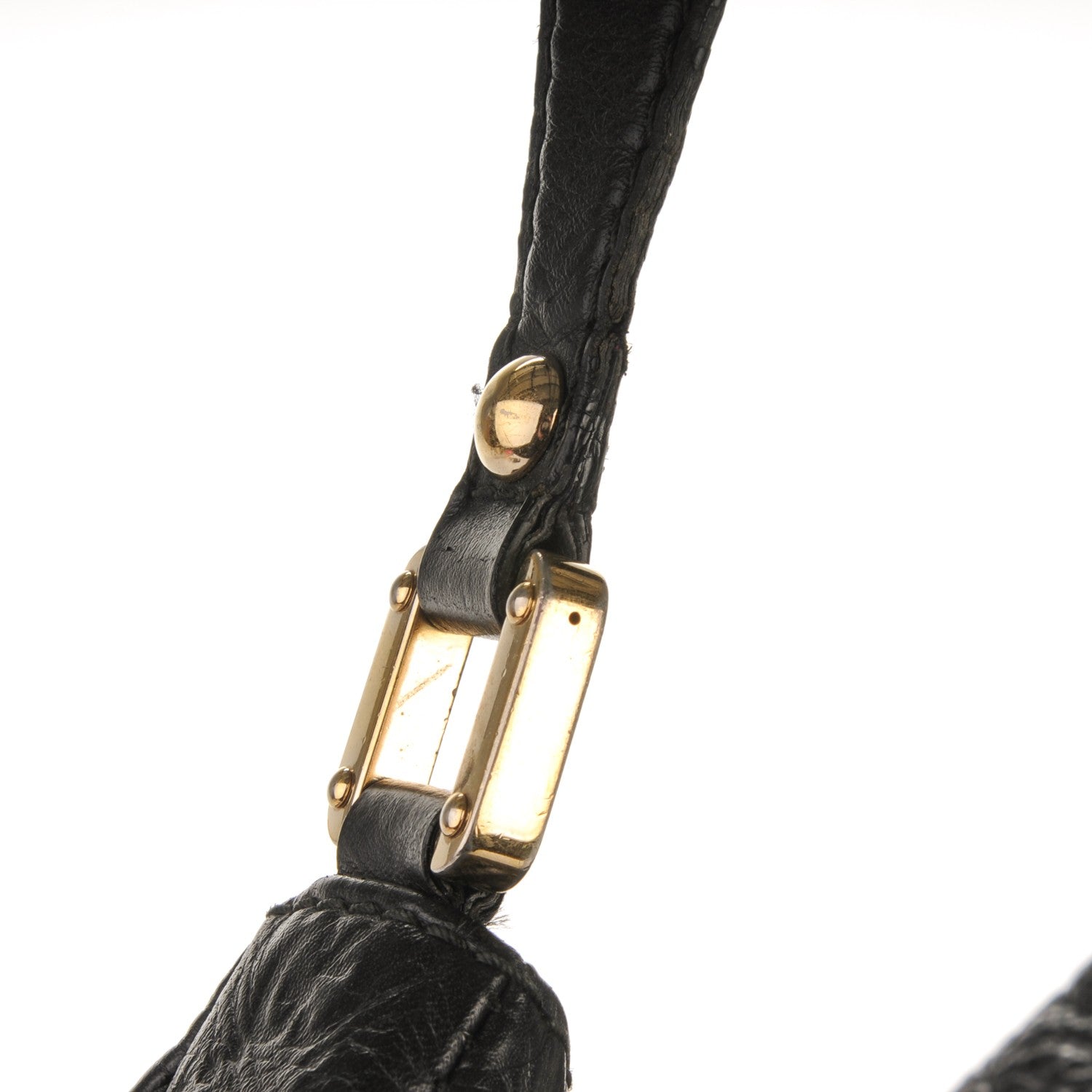 Gucci Guccissima Large New Ladies Web Hobo Black 8 of 8