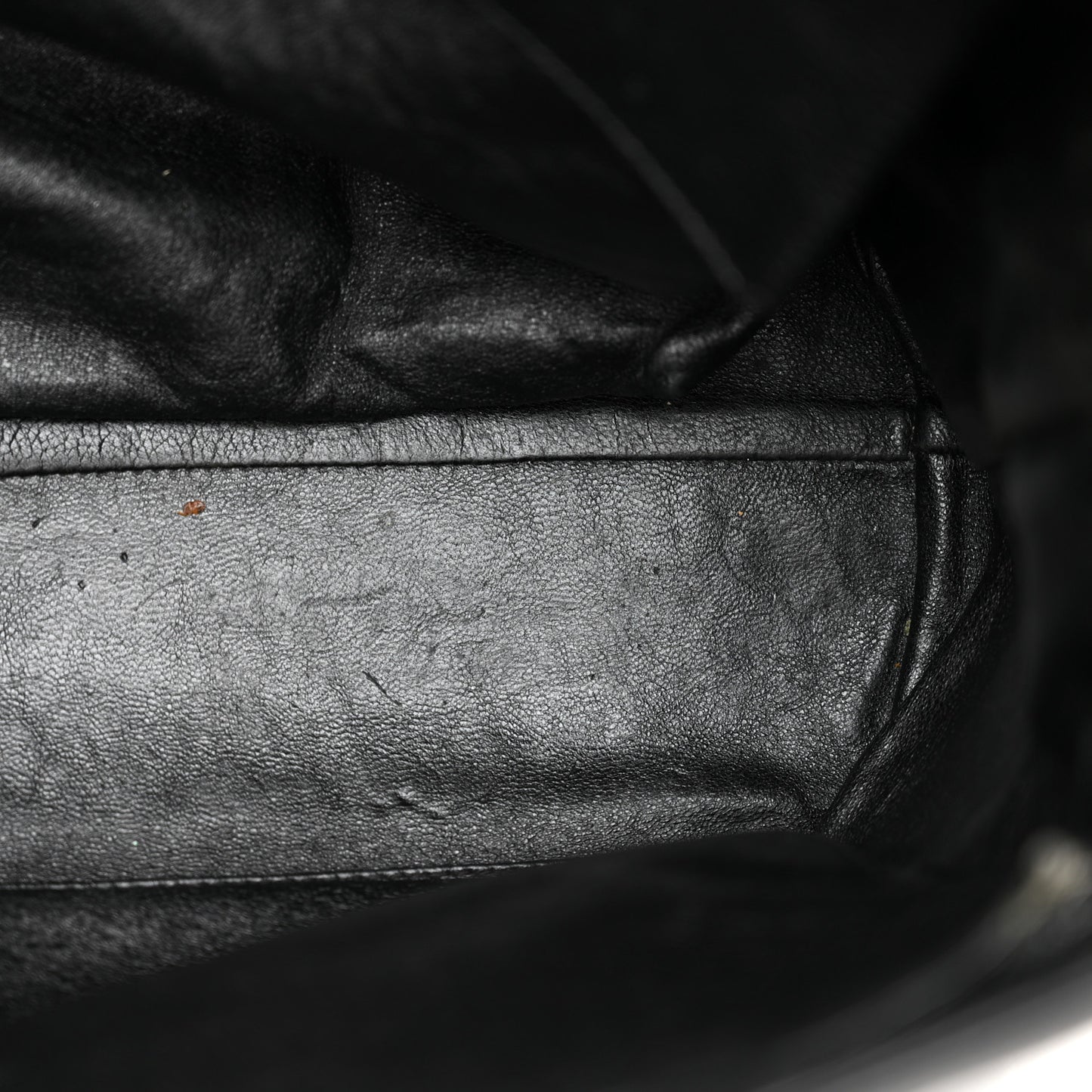 Caviar Quilted Shopping Tote Black