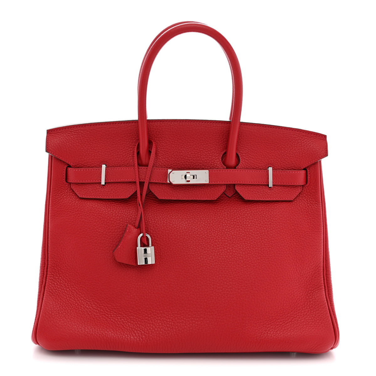 Togo Birkin 35 Rouge Casaque