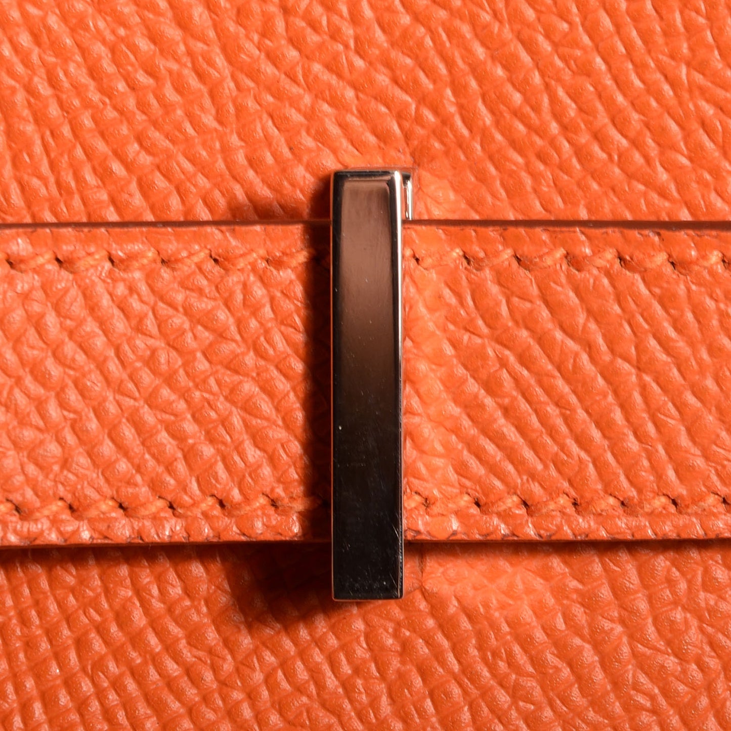 Epsom Birkin 30 Orange