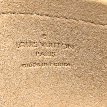 Louis Vuitton Damier Azur Trunks Labels Pochette Milla MM 6 of 9