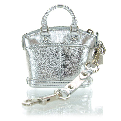 Louis Vuitton Suhali Mini Lockit Bag Charm Silver 1 of 7