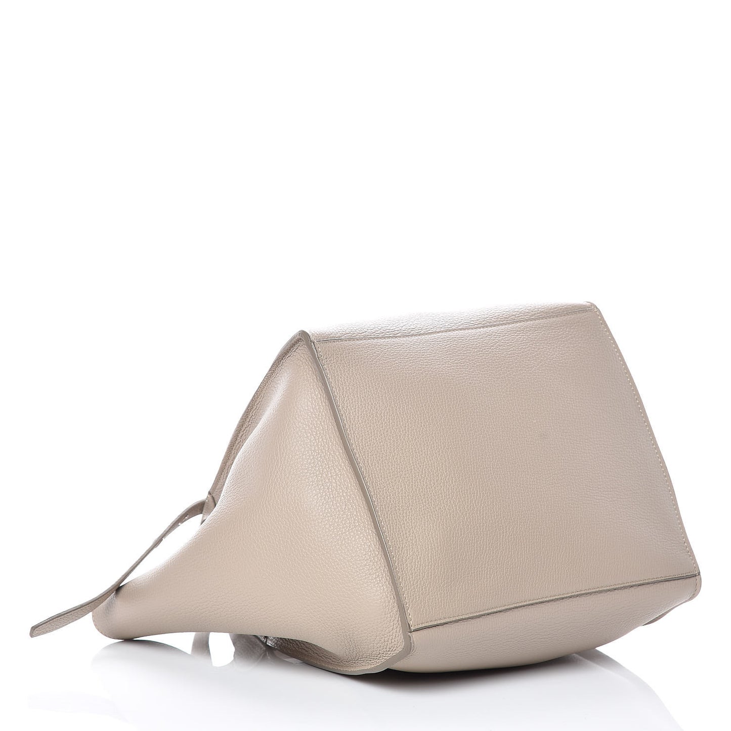 Supple Grained Calfskin Small Big Bag Light Taupe