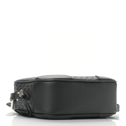 Gucci Microguccissima Mini Bree Messenger Bag Black 4 of 10