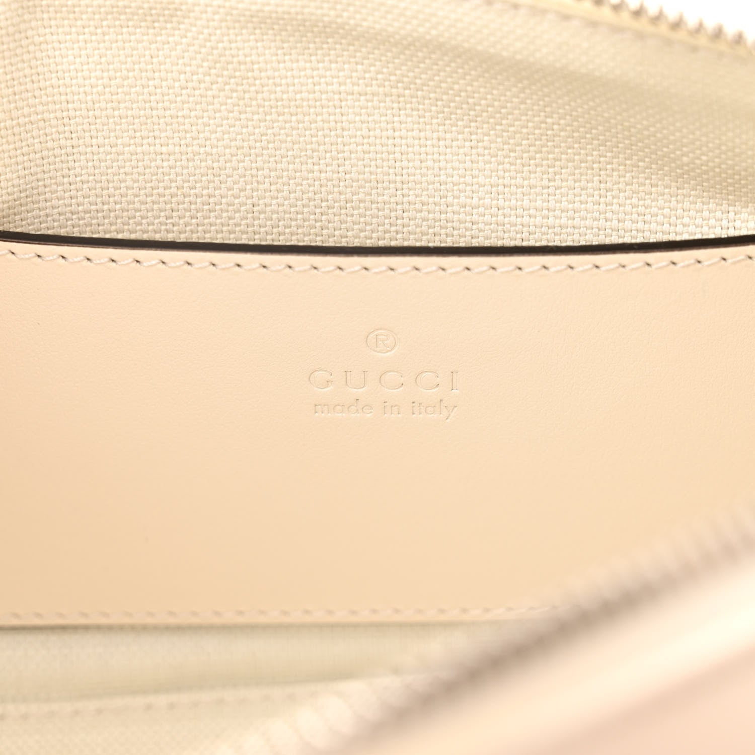 Gucci Calfskin Matelasse Chevron Monochrome GG Marmont Sling Shoulder Bag Mystic White 6 of 10