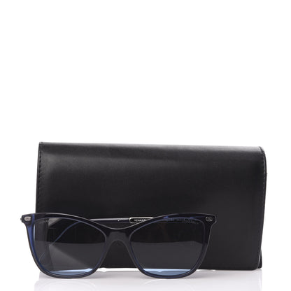 Chanel CC Cat Eye Sunglasses 5437-Q Dark Blue 8 of 8