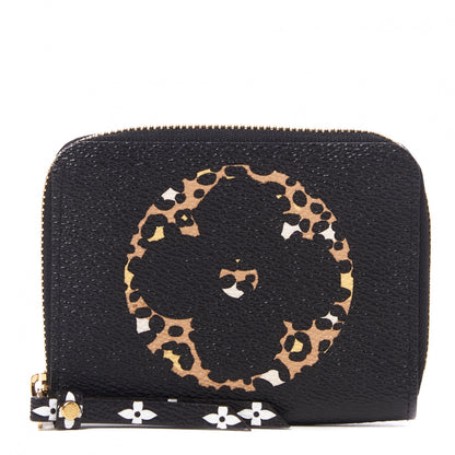 Louis Vuitton Monogram Giant Jungle Zippy Coin Purse Black 1 of 9