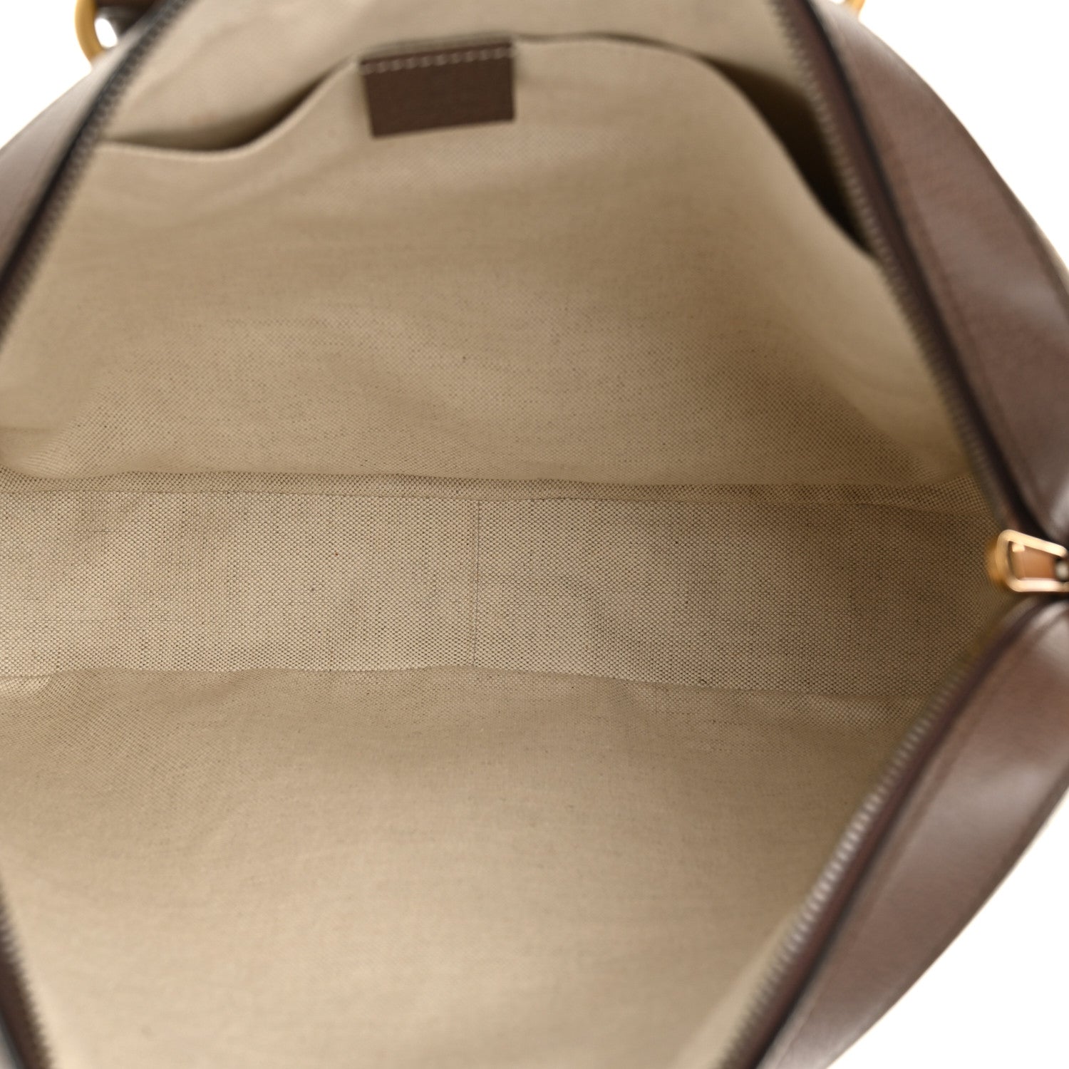 Gucci GG Supreme Monogram Textured Calfskin Web Medium Ophidia Briefcase Beige Ebony New Acero 5 of 10