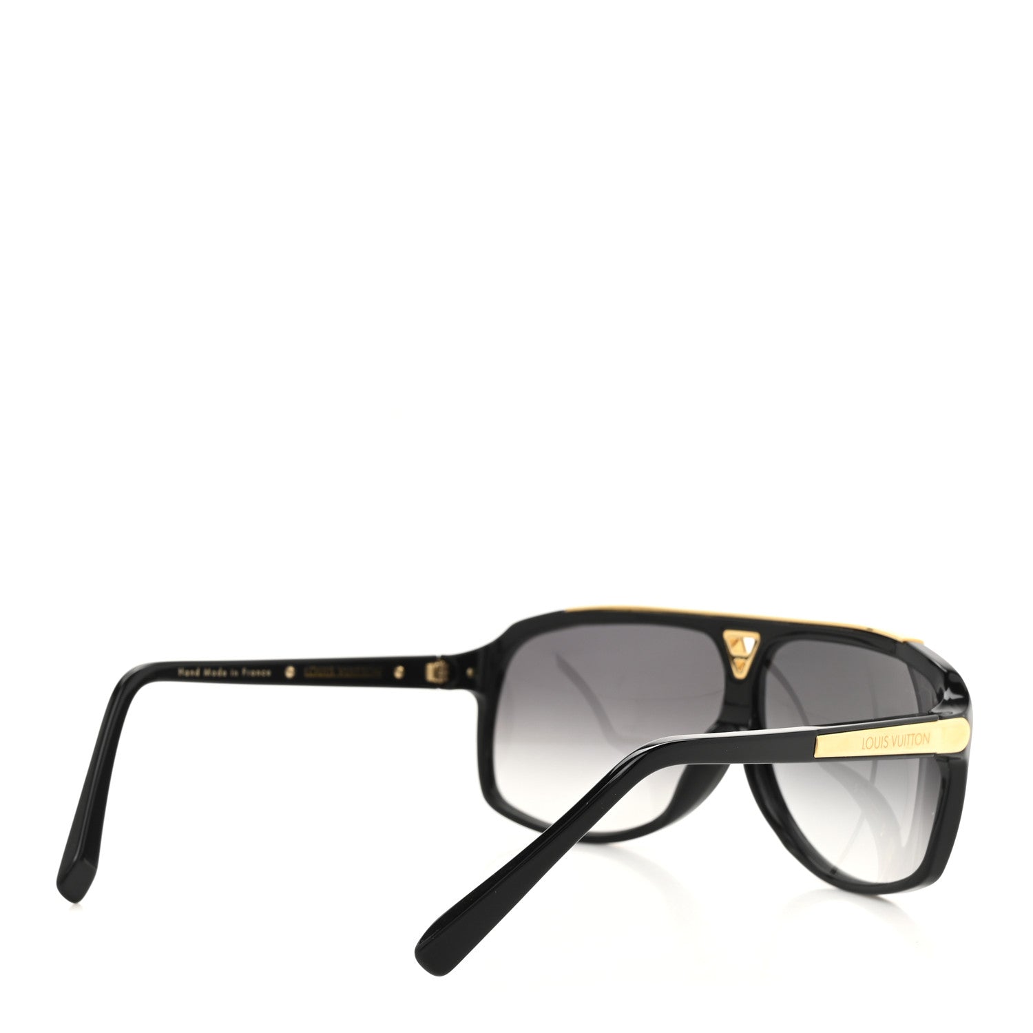 Louis Vuitton Acetate Evidence Sunglasses Z0350E Black 4 of 7