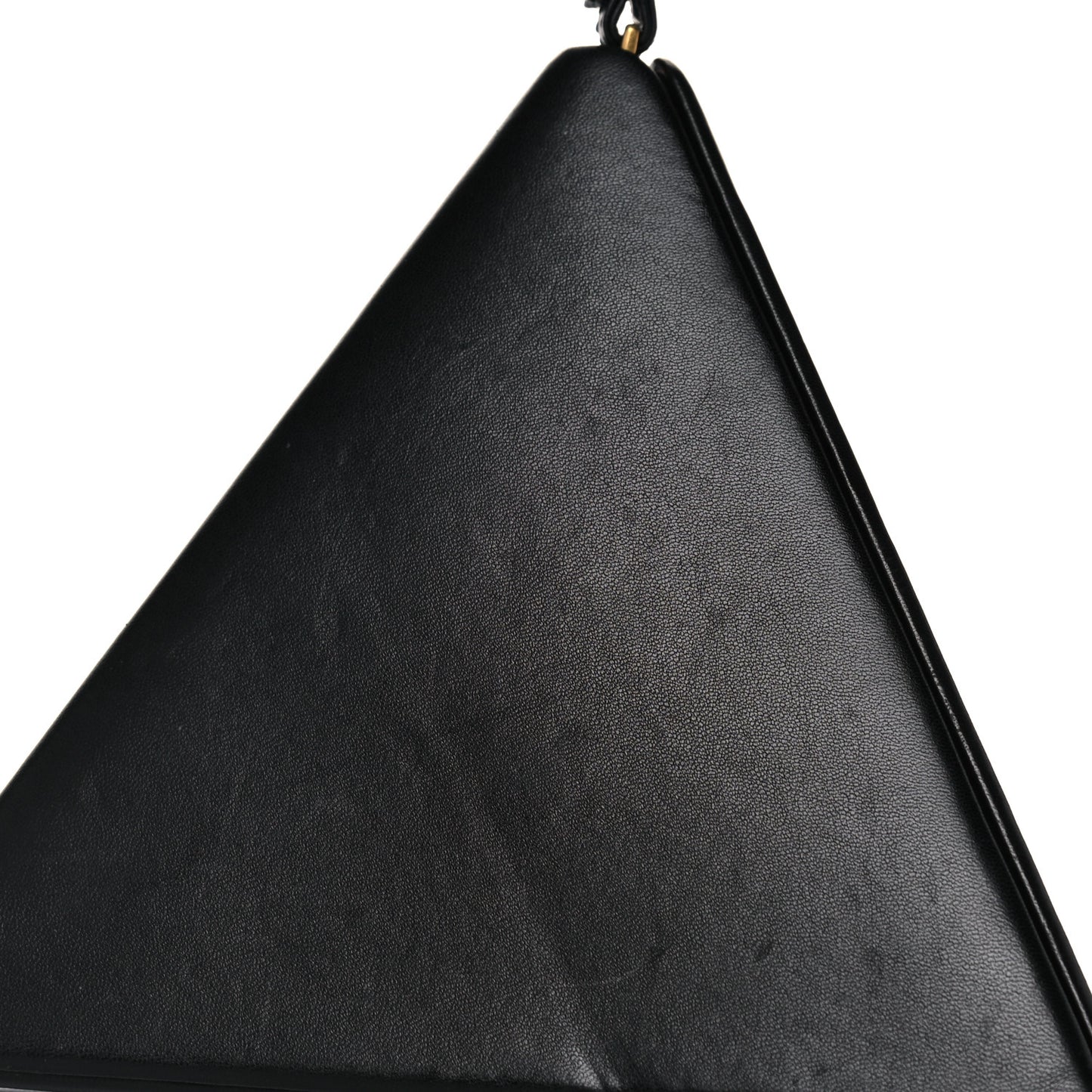 Lambskin Pyramid Clutch Black