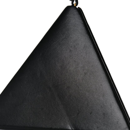 Saint Laurent Lambskin Pyramid Clutch Black 12 of 17