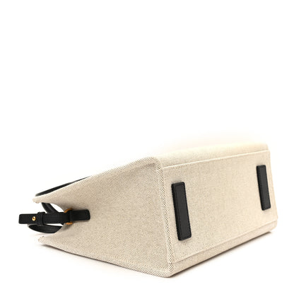 Versace Canvas Calfskin La Medusa Tote Bag Beige 4 of 10