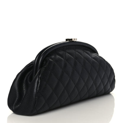 Chanel Caviar Quilted Timeless Clutch Black 3 of 10