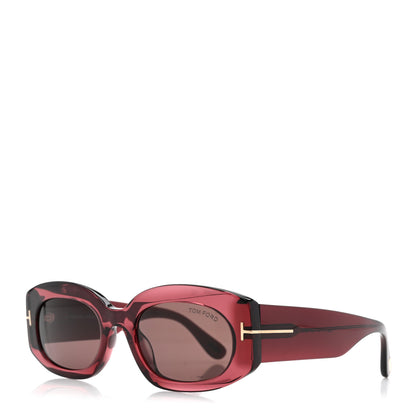 Tom Ford Acetate Cielle Sunglasses TF1187 Transparent Purple 1 of 8