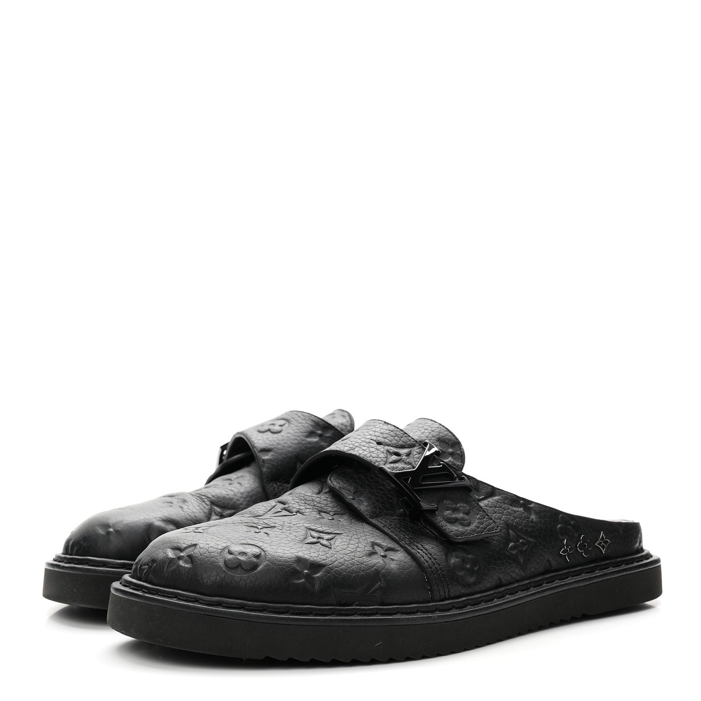 Empreinte Monogram LV Easy Mens Mule 8.5 Black