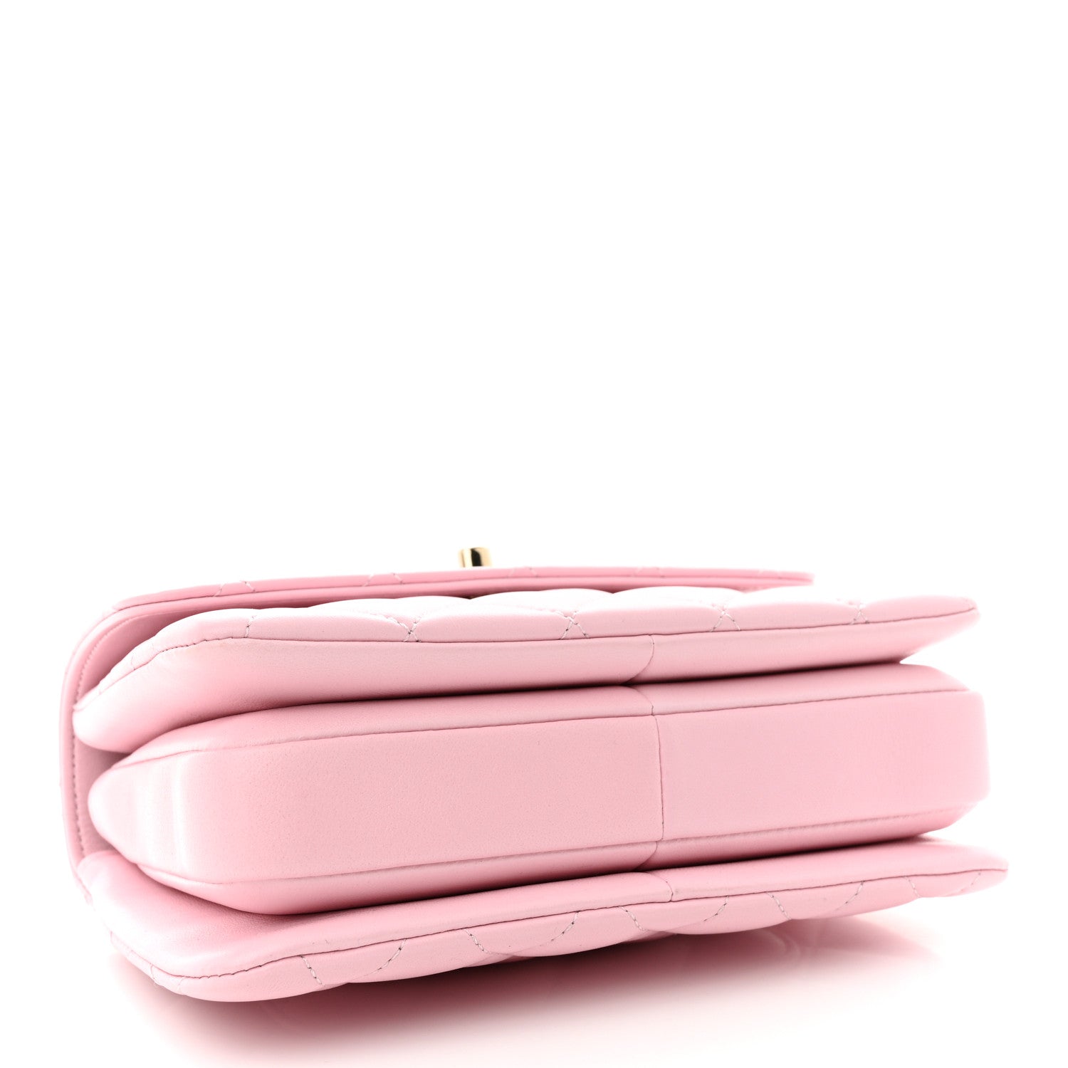 Chanel Lambskin Quilted Mini Trendy CC Dual Handle Flap Bag Pink 4 of 12