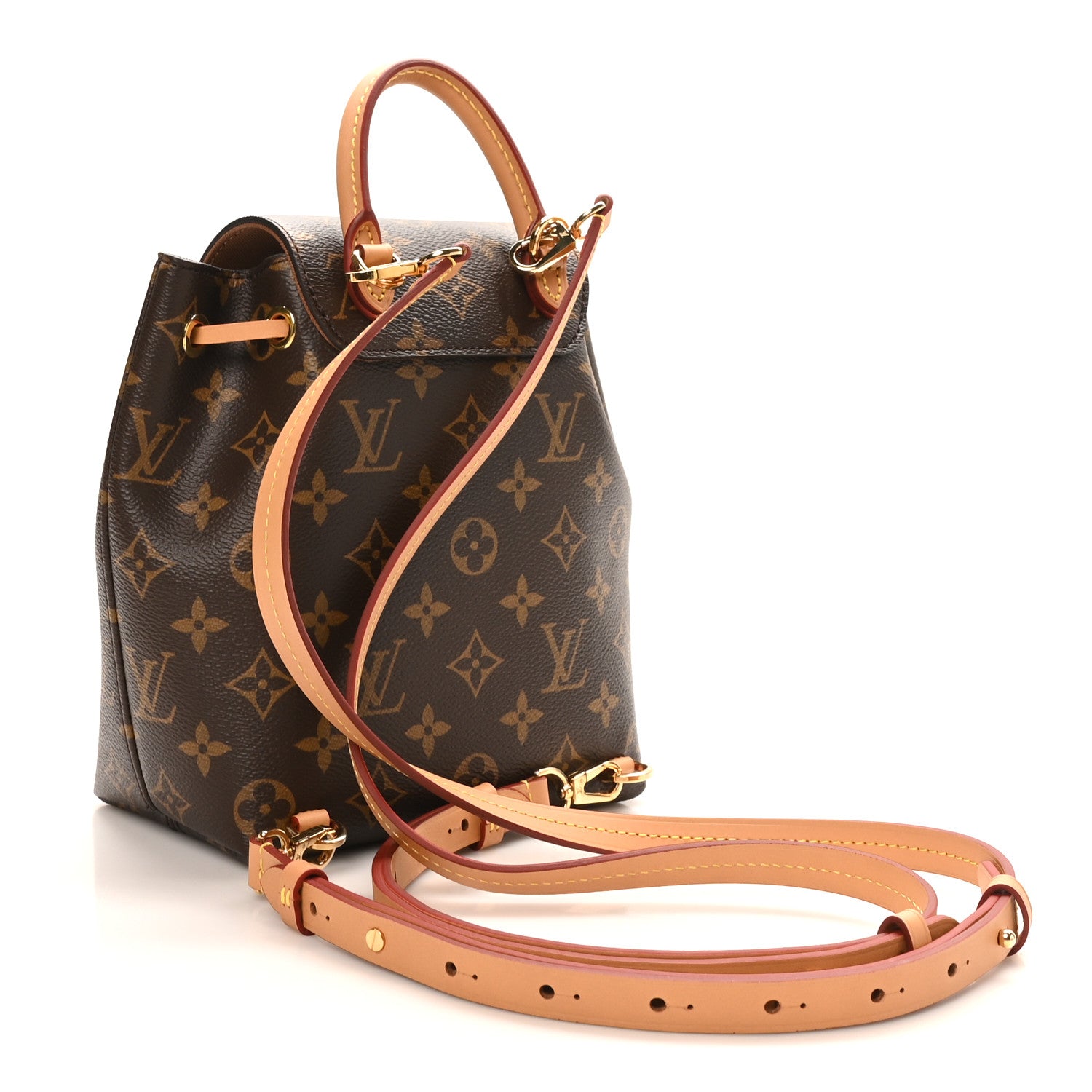 Louis Vuitton Monogram Montsouris BB Backpack Natural 1861731