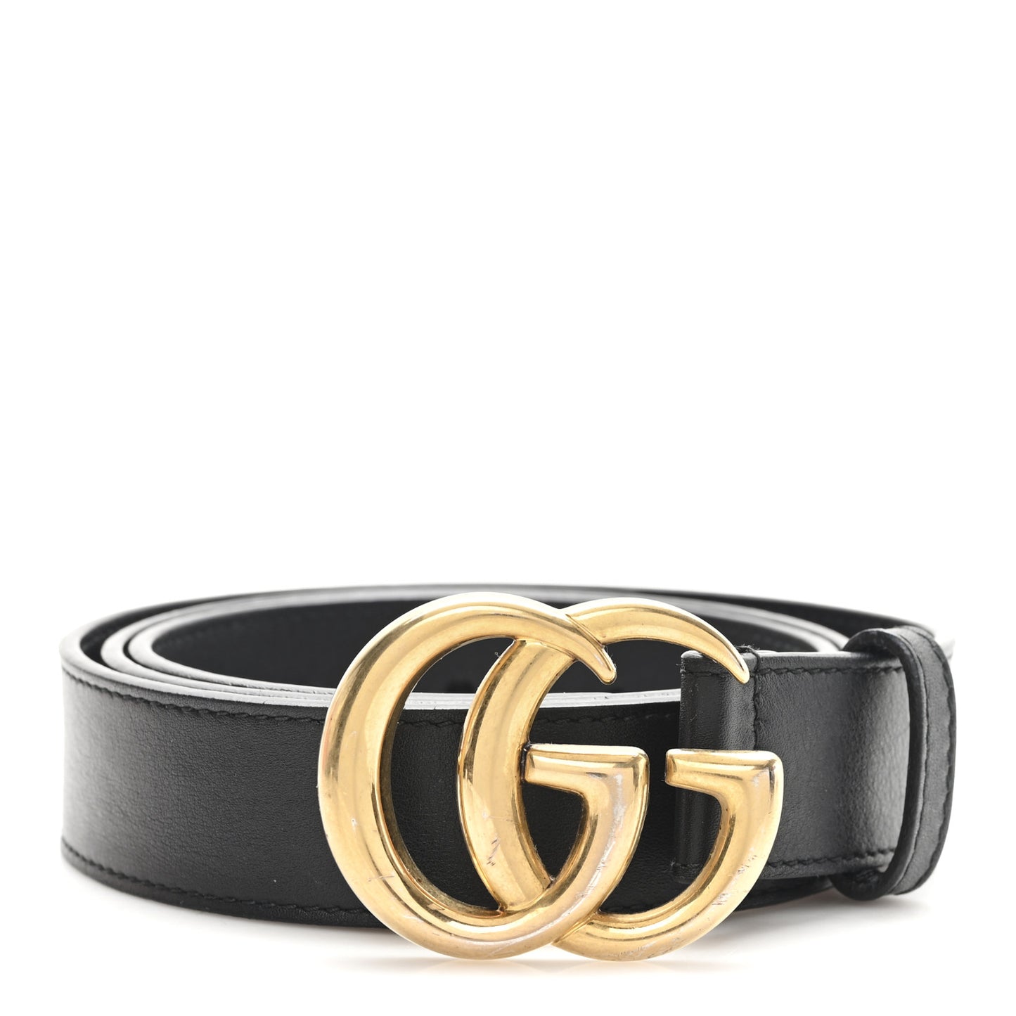 Calfskin Double G 30mm Belt 90 36 Black