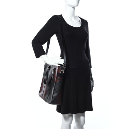 Louis Vuitton Damier Graphite Rope Tadao Red 2 of 9