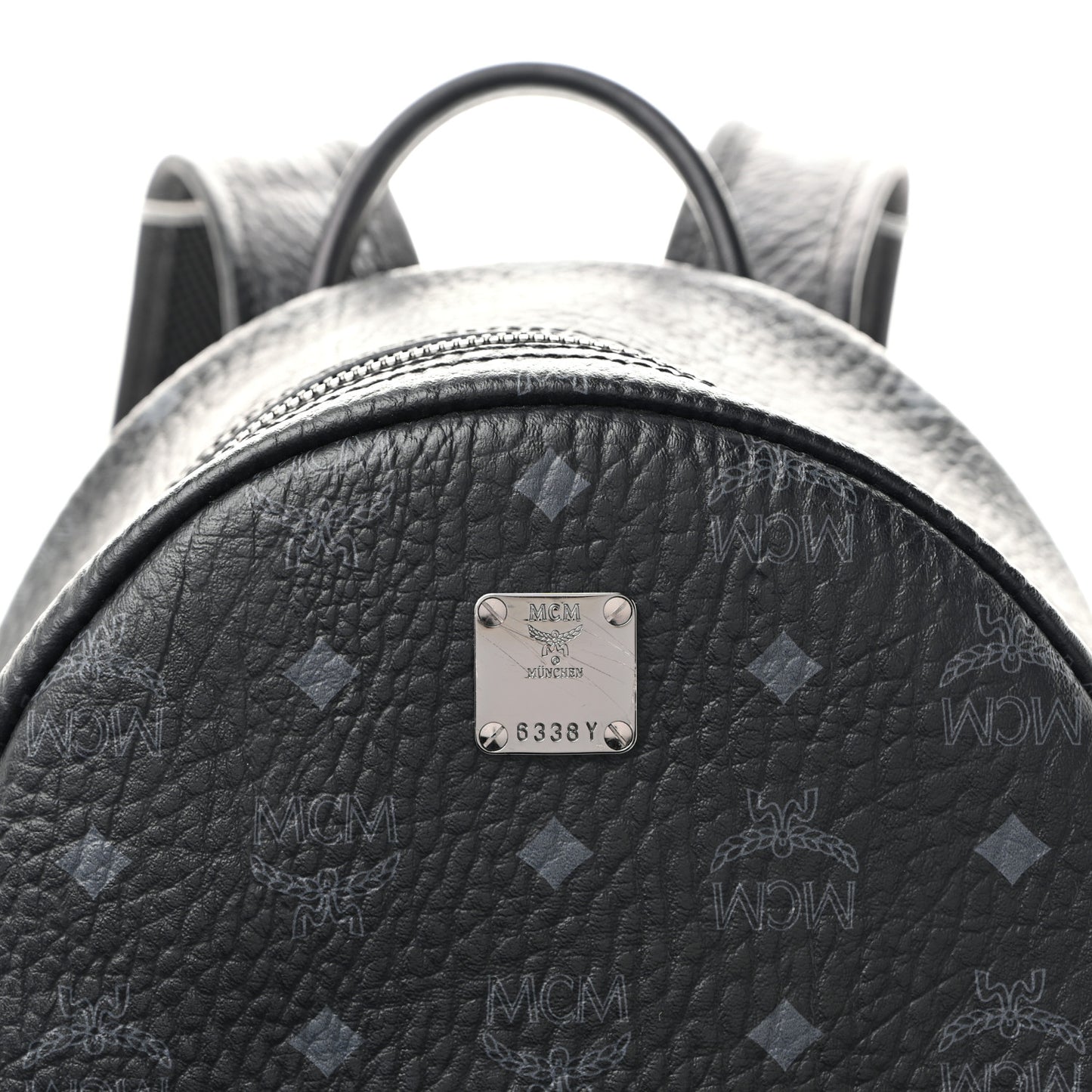 Visetos Small Side Stud Stark Backpack Black