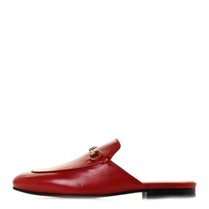 Gucci Malaga Kid Womens Princetown Slippers 39 Hibiscus Red 1 of 9