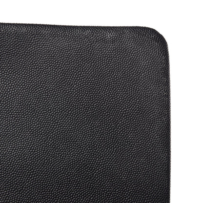 Chanel Caviar Lizard Quilted Large Coco Handle Flap Black 8 of 11