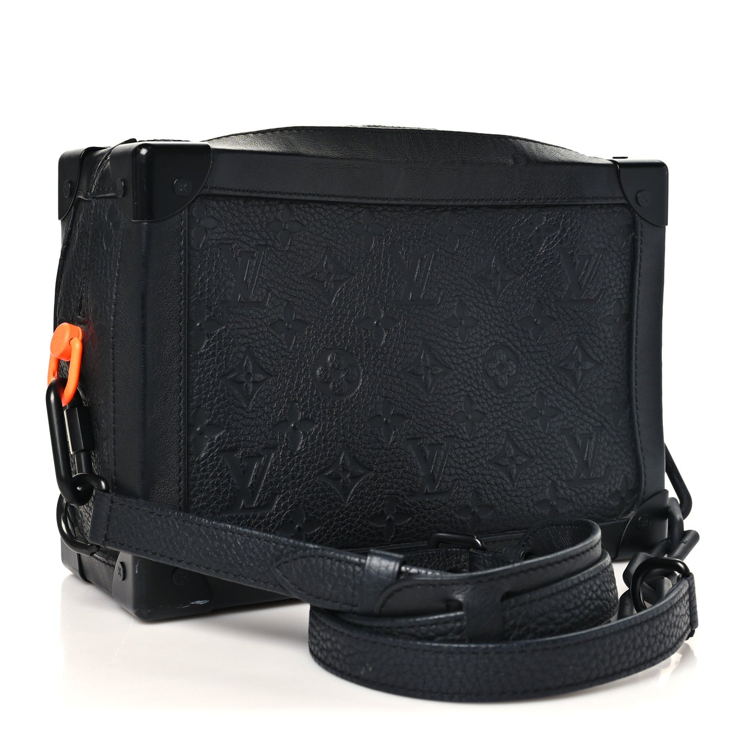Taurillon Monogram Solar Ray Soft Trunk Black