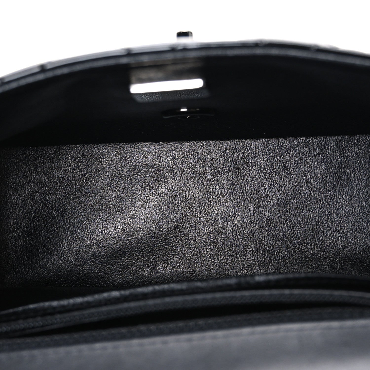 Chanel Patent Calfskin Quilted Mini Square Flap So Black 4 of 9