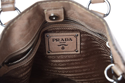 Prada Vitello Shine Tote Cammeo 6 of 18