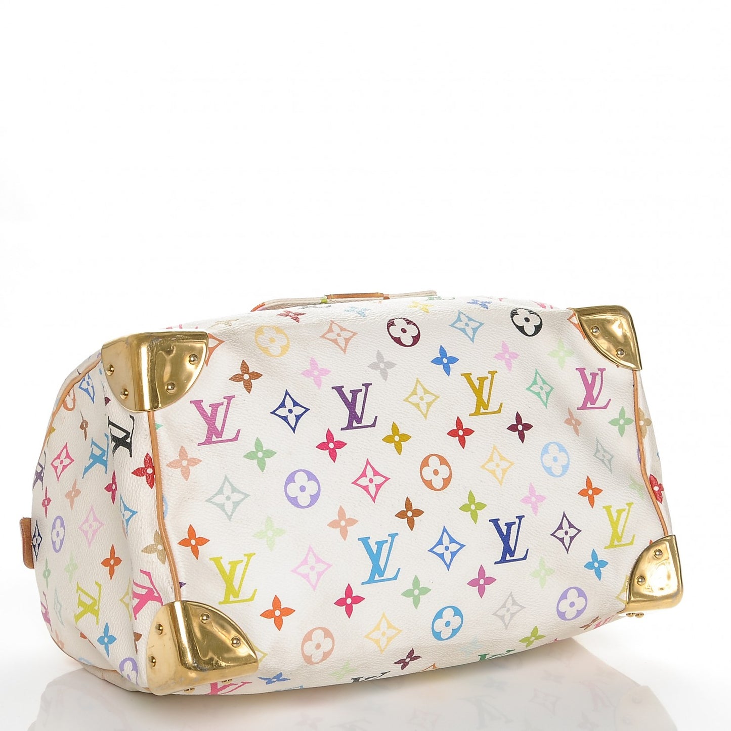 Monogram Multicolor Speedy 30 White