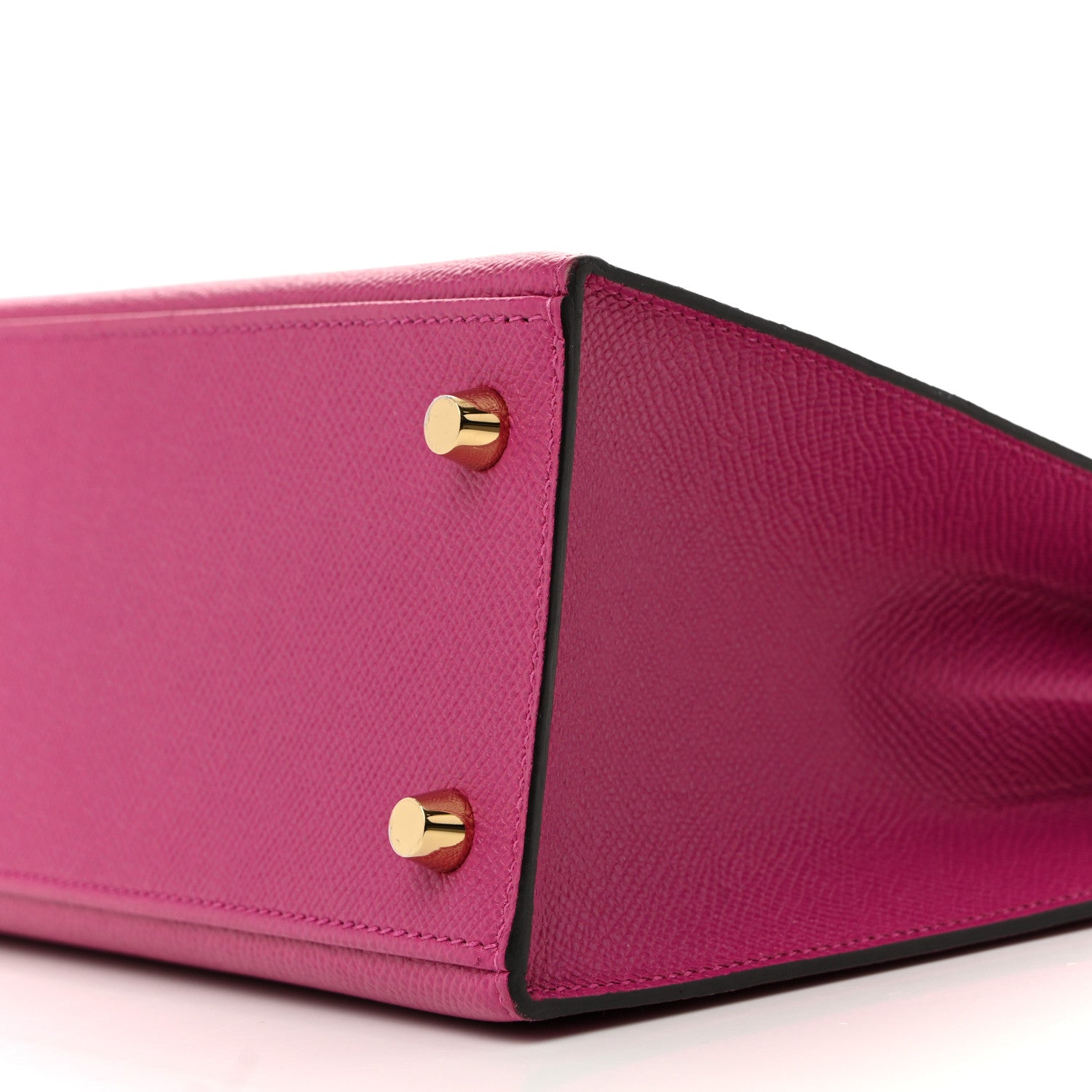 Hermes Epsom Horseshoe Kelly Sellier 25 Rose Pourpre Anemone 10 of 15