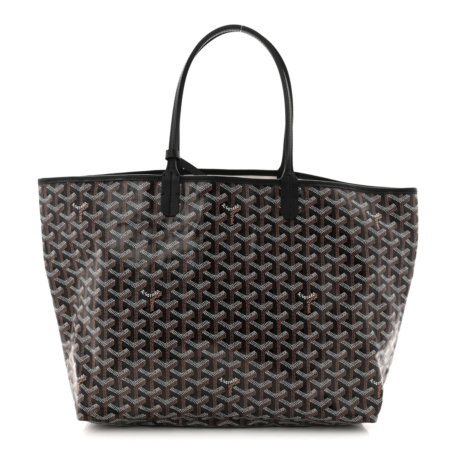 Goyard Goyardine Saint Louis PM Black 1 of 11