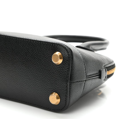 Balenciaga Grained Calfskin XXS Ville Top Handle Bag Black 11 of 11