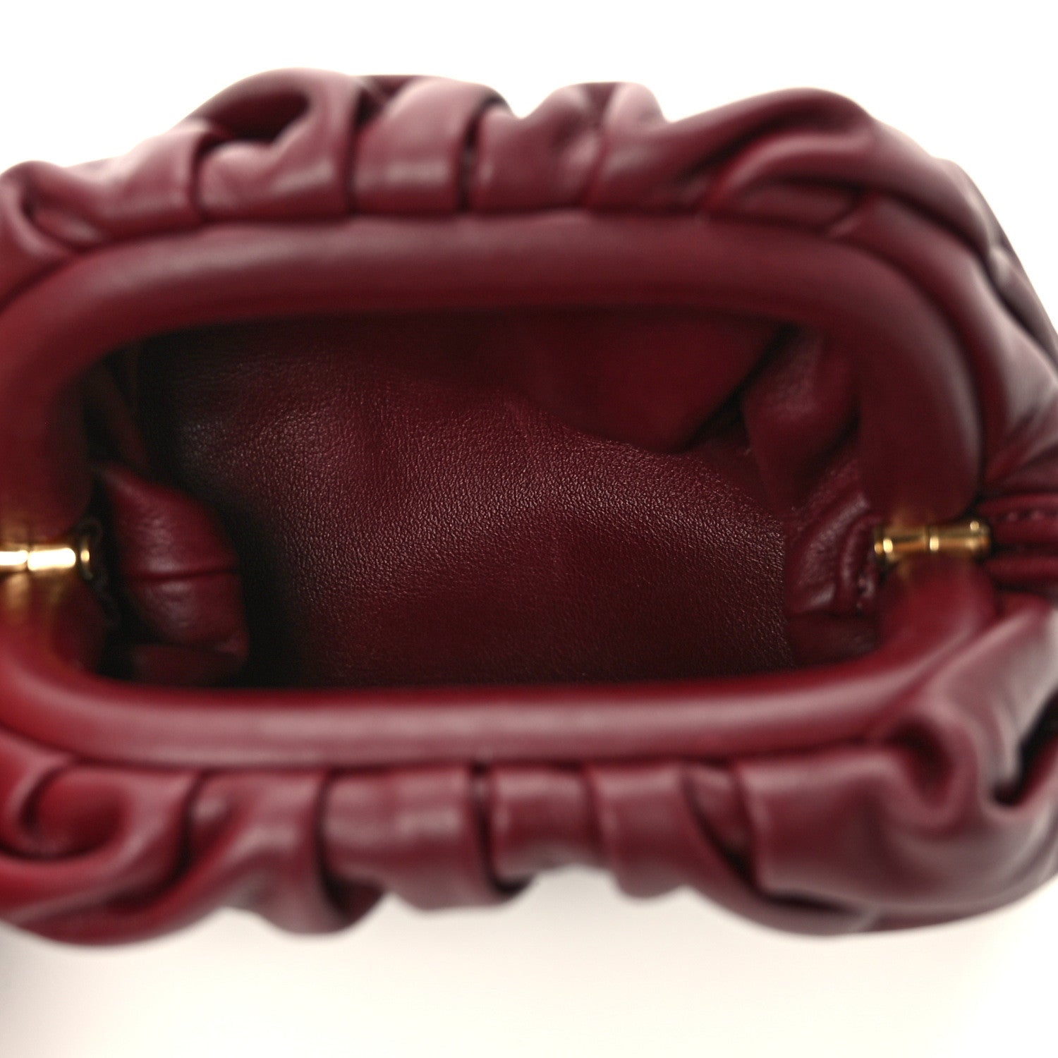 Bottega Veneta Butter Calfskin Coin Purse Bordeaux 5 of 9