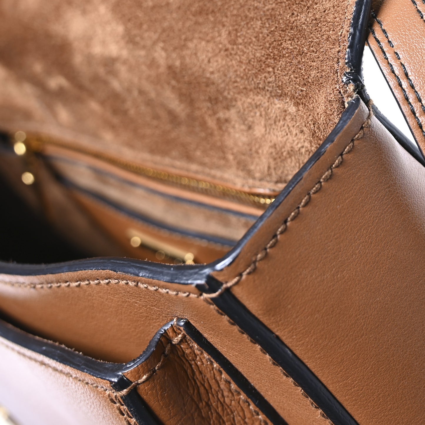 Goatskin Madras Dahlia Brandy